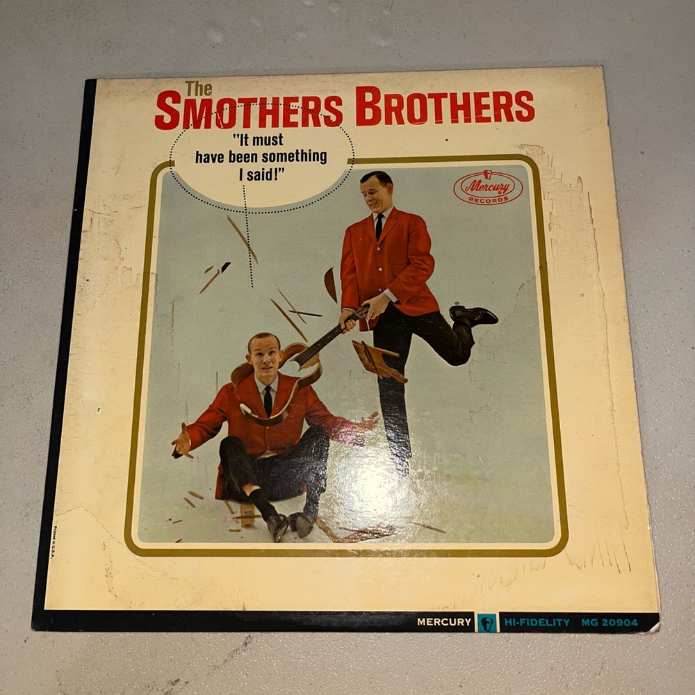 The Smothers Brothers It Must Have Been Something Vinyl Album